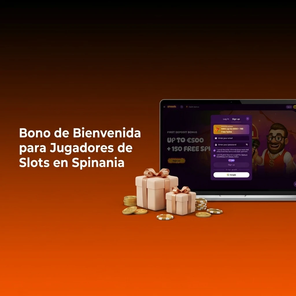 Bono de bienvenida en Spinania: 100% hasta 500 EUR y 150 giros gratis para nuevos jugadores de slots