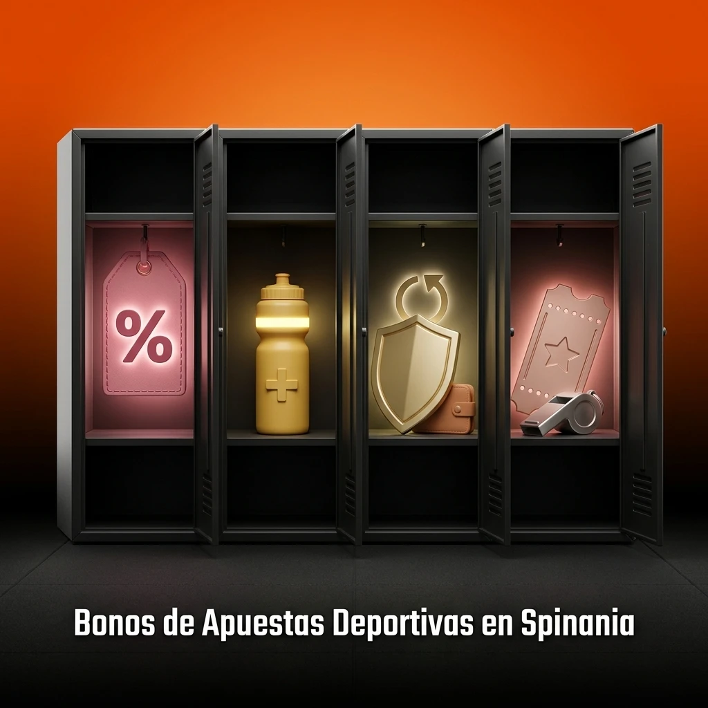 Bonos de apuestas deportivas en Spinania: apuesta sin riesgo, odds boost y acumulador con bono extra