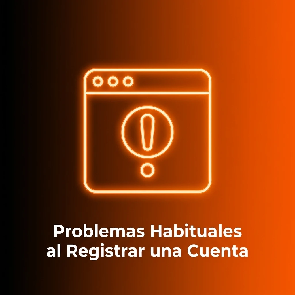 Problemas habituales al registrar una cuenta: soluciones para errores de verificación, datos y acceso