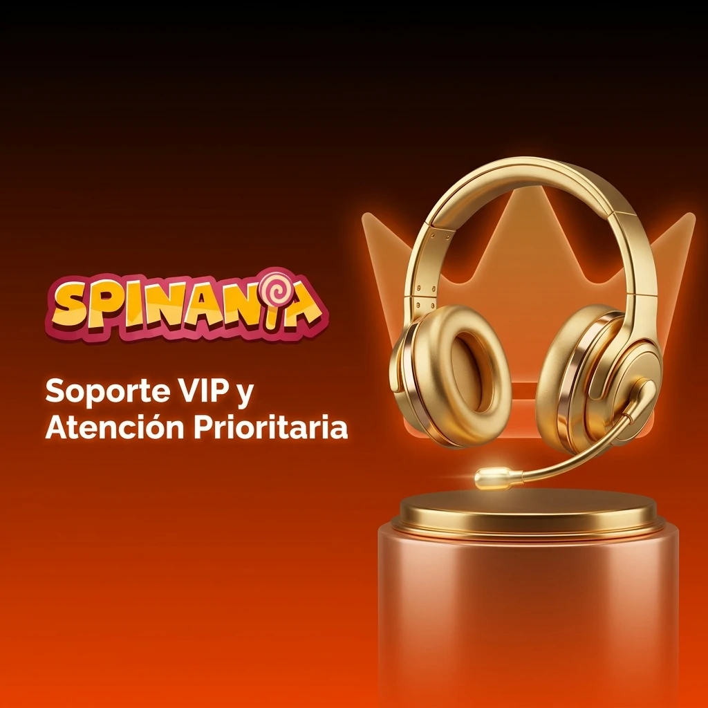 Soporte VIP en Spinania: atención prioritaria con gestor personal, chat en menos de 30 min y resolución acelerada.
