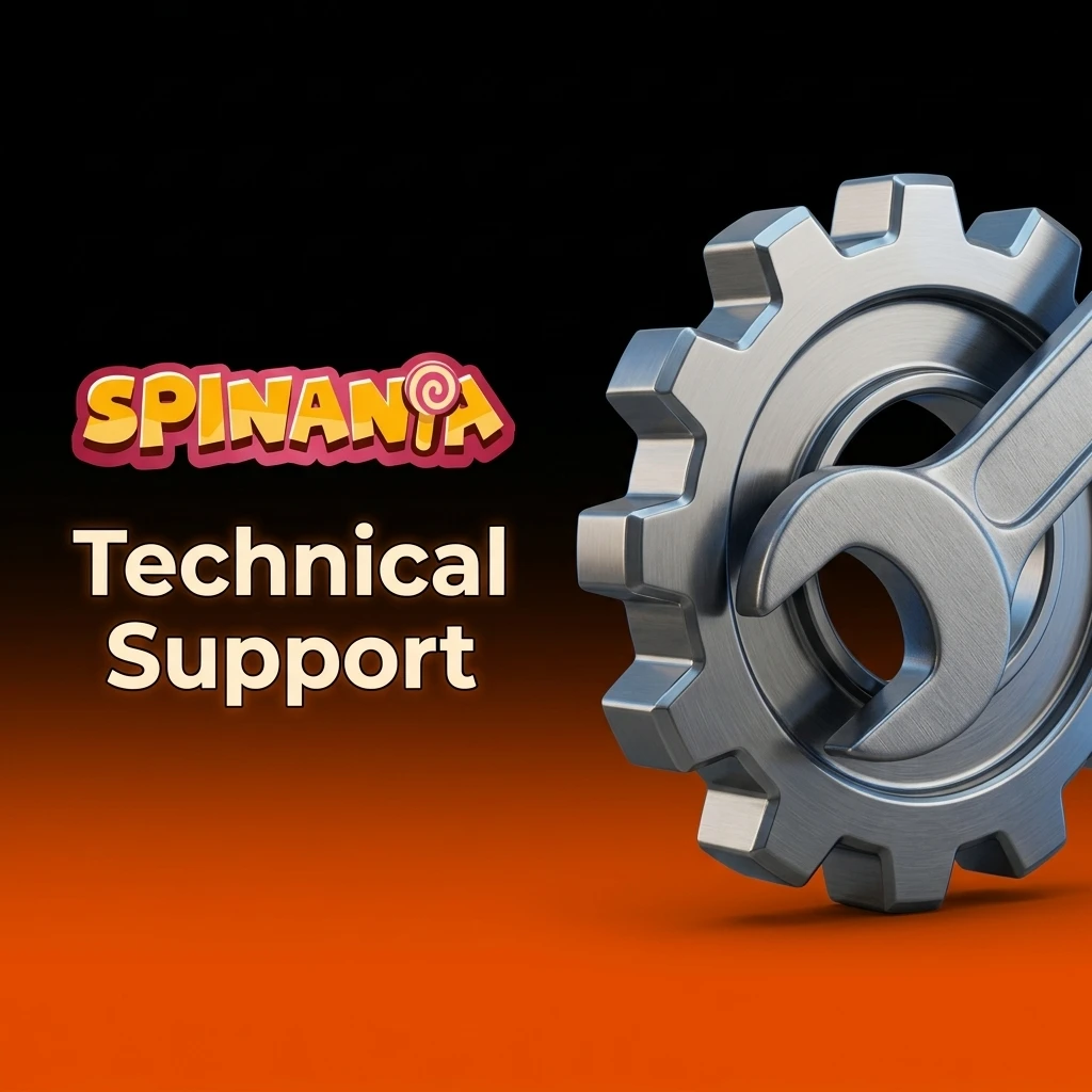 Spinania technical support team helping resolve game errors, payment failures and login issues via live chat or email