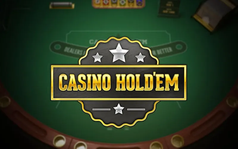 Show your poker skills in the intense Casino Hold'em table game.