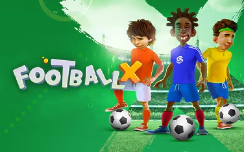 Demuestra tus habilidades de malabarismo y gana dinero antes de que caiga la pelota en el emocionante Football X de Spinania.