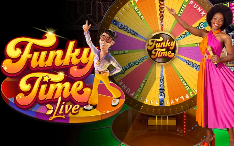 Lass dich von massiven Multiplikatoren und Disco-Bonusrunden in Funky Time at Spinania mitreißen.