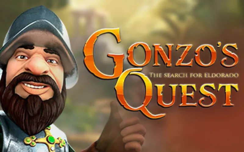 Begleite den legendären Entdecker auf seiner Suche nach El Dorado in der Kult-Spielwelt Gonzo's Quest in Spinania.