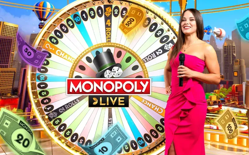 Walk the board for huge prizes in the immersive Monopoly Live.