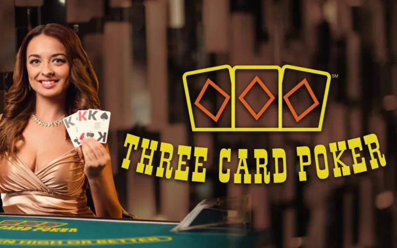 Beim Three Card Poker können Sie mit einfachen Regeln und schnellen Runden hohe Gewinne erzielen.